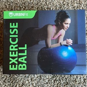 URBN Fit Exercise Ball Kit - Pink